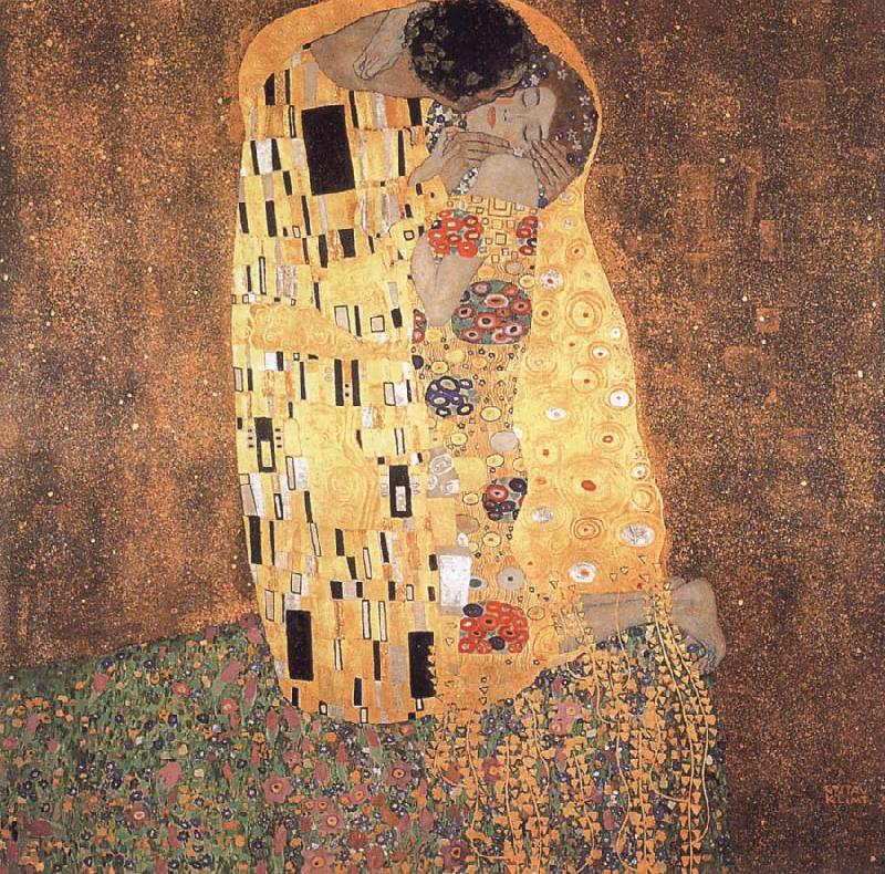 Gustav Klimt The Kiss France oil painting art